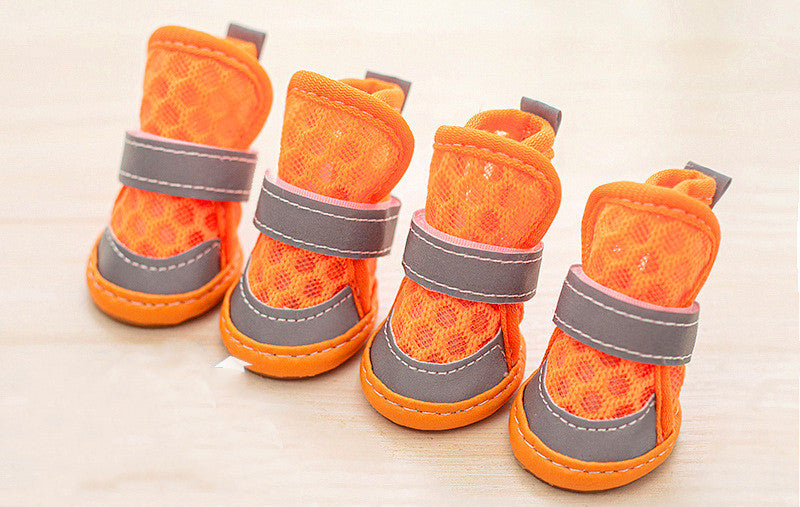 Tiny Dog Booties for Small Medium Large Puppies--Keep Their Paws Safe from Hot Pavement!