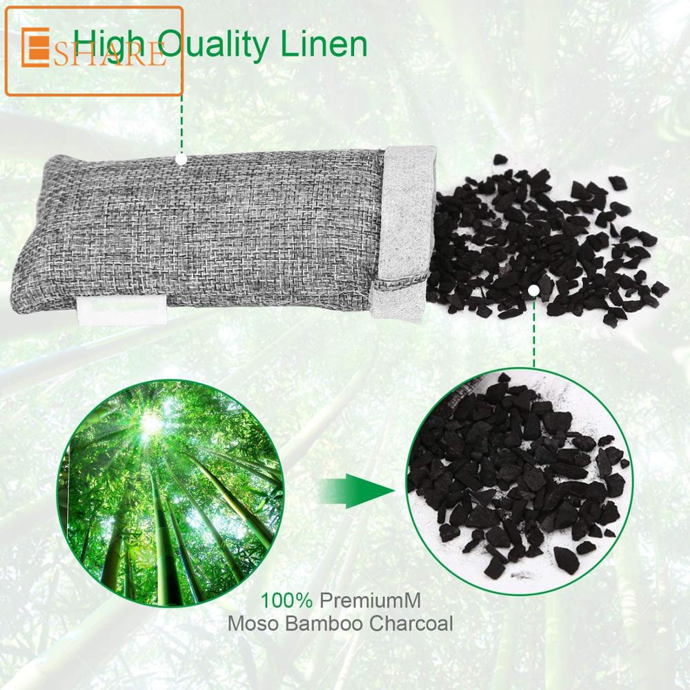 Purifying Bamboo Charcoal Deodorizer--Perfect for Closets, Dressers, Gym Bags, Laundry Rooms, and More!