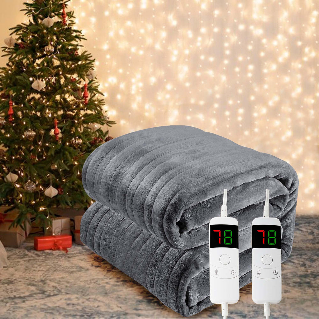 Luxe Queen Electric Blanket with 10 Heat Settings