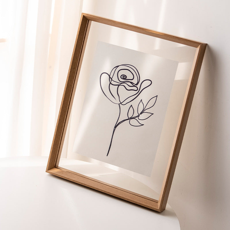 Double-Sided A4 Acrylic Frame for Display and Photos