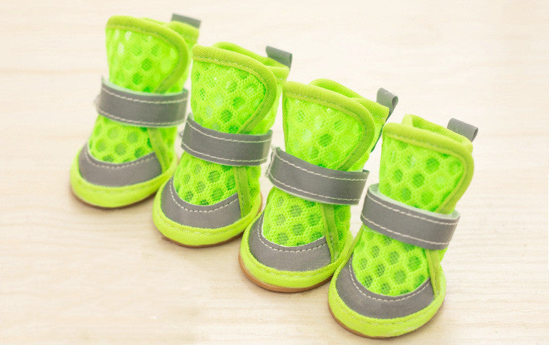 Tiny Dog Booties for Small Medium Large Puppies--Keep Their Paws Safe from Hot Pavement!