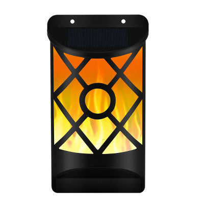 Dancing Flame Solar Wall Lights