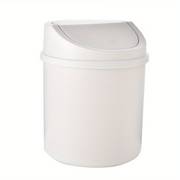 Mini Plastic Desktop Trash Can with Lid for Home Office, Bedroom, Bathroom, etc.