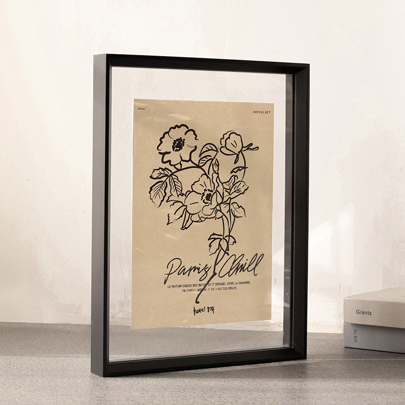 Double-Sided A4 Acrylic Frame for Display and Photos