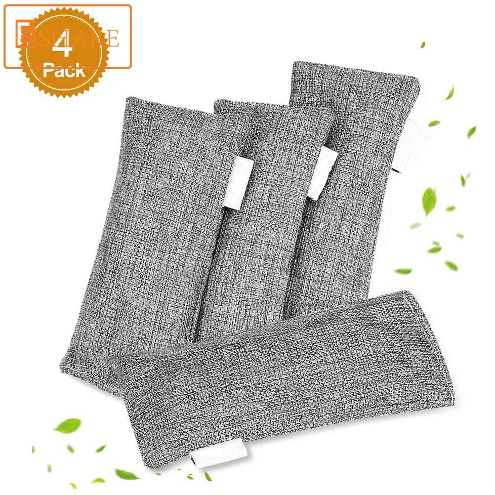 Purifying Bamboo Charcoal Deodorizer--Perfect for Closets, Dressers, Gym Bags, Laundry Rooms, and More!