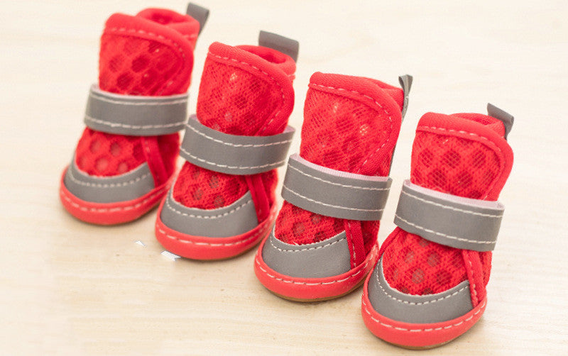 Tiny Dog Booties for Small Medium Large Puppies--Keep Their Paws Safe from Hot Pavement!